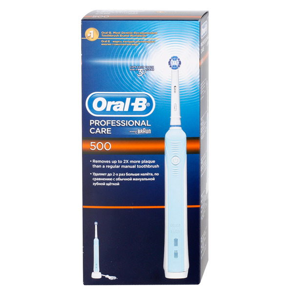 Инструкция oral b professional care 500