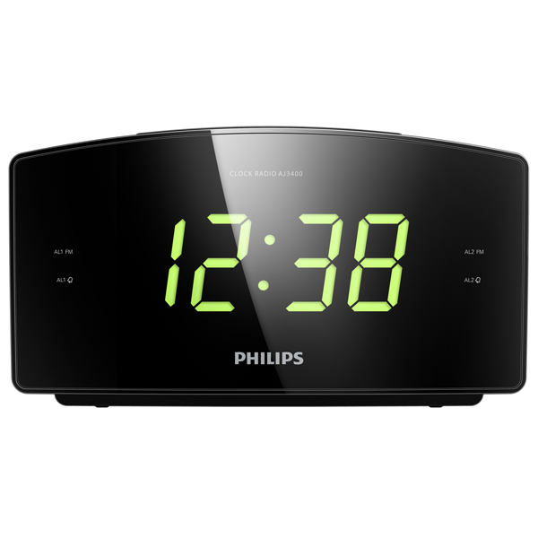 Philips Clock Radio Aj3400  img-1