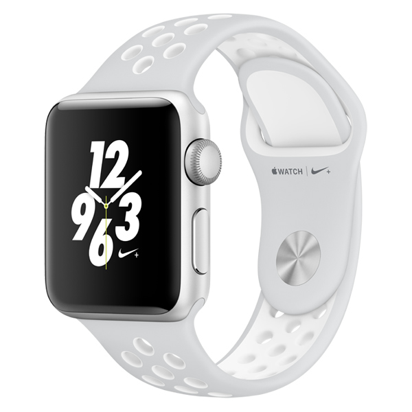 Смарт-часы Apple Watch Nike+ 38mm Silver Al/White (MQ172RU/A)