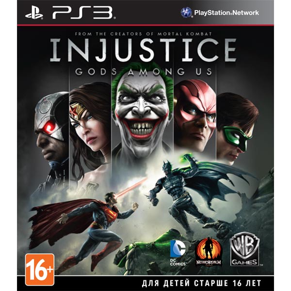 Игра для PS3 Медиа Injustice: Gods Among Us 