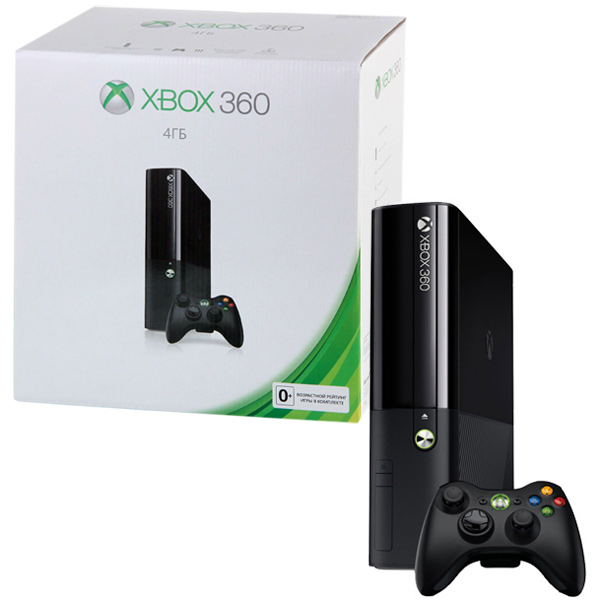 Игровая приставка Xbox 360 Microsoft E 4GB (L9V-00012) 