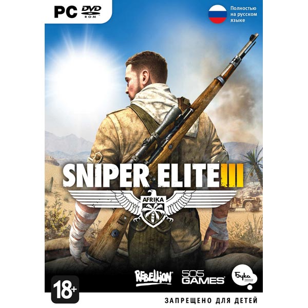 Игра для PC Медиа Sniper Elite 3 