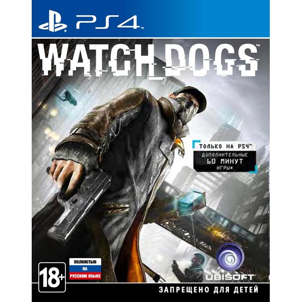 Видеоигра для PS4 Медиа Watch_Dogs 