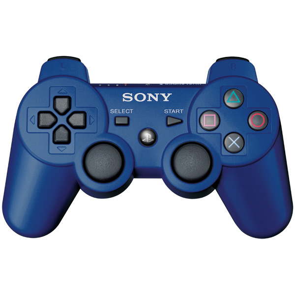 Геймпад для PS3 Sony DualShock 3 Azurite Blue (CECHZC2E) 