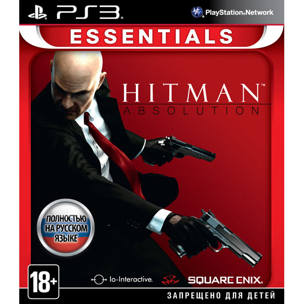 Игра для PS3 Медиа Hitman Absolution Essentials 