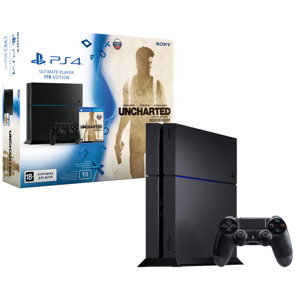 Игровая приставка PS4 Sony 1Tb Uncharted Collection (CUH-1208B) 