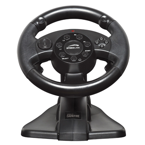 Руль SPEEDLINK Darkfire Racing Wheel for PC & PS3, black 