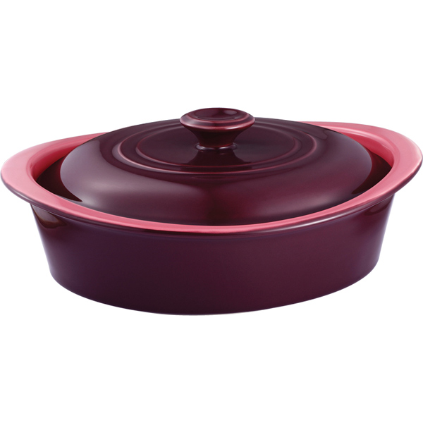 Форма для выпекания (керамика) Bergner Форма для выпекания (керамика) BergnerКерамические формы для выпекания<br>Серия: Dolce,<br>Материал корпуса: керамика,<br>Предметов в наборе: 2,<br>Форма: овальная,<br>Габаритные размеры (В*Ш*Г): 12.5*32.8*22.3 см,<br>Хранение в холодильнике: Да,<br>Мойка в посудомоеч. машине: Да,<br>Силиконовые накладки ручек: Да,<br>Объем: 1.7 л,<br>Высота: 12.5 см,<br>Глубина: 22.3 см,<br>Страна: КНР,<br>Использование в духовке: Да,<br>Ширина: 32.8 см,<br>Внешнее покрытие: эмаль,<br>Вес: 2.65 г,<br>Цвет: пурпурный<br><br>Вес г: 2.65<br>Ширина см: 32.8<br>Глубина см: 22.3<br>Высота см: 12.5<br>Цвет : пурпурный