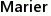Marier