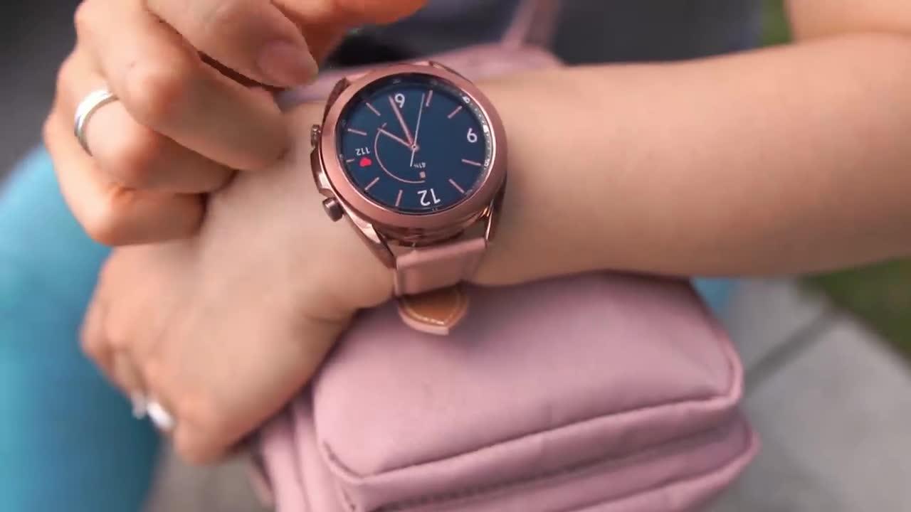 Samsung Galaxy Watch3 41mm Серебряные Sm R850n