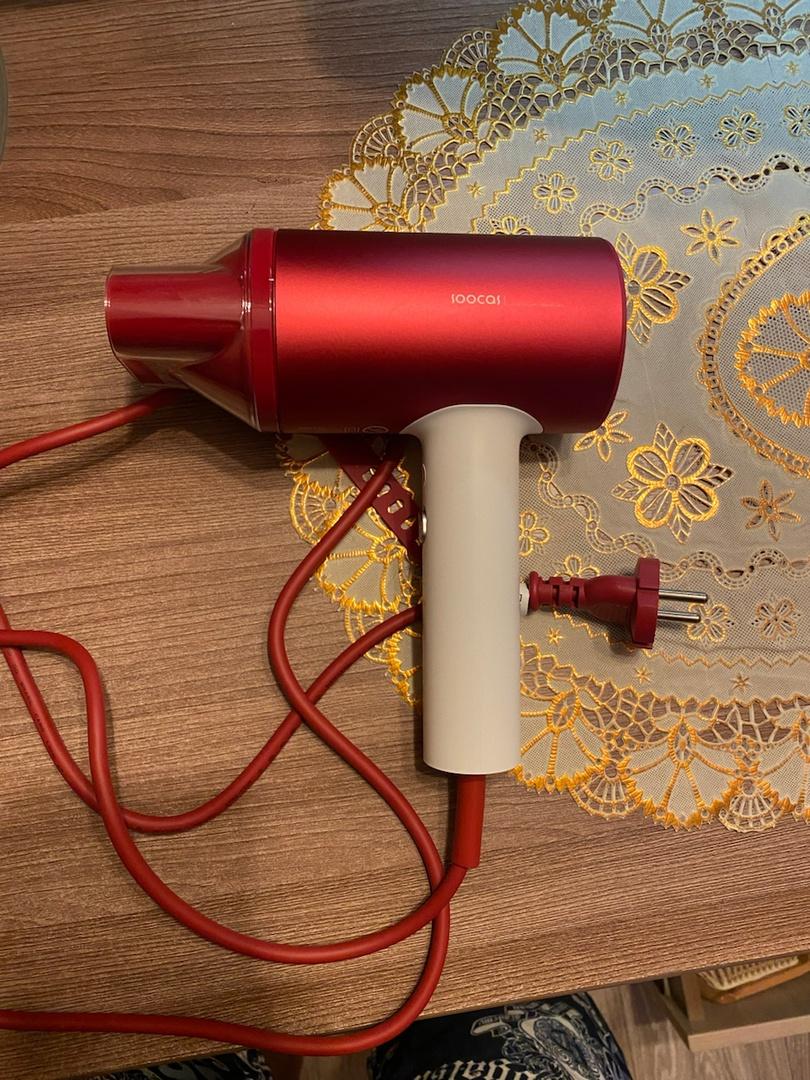 Фен Soocas H5 Ionic Hair Dryer Red - отзывы покупателей, владельцев в  интернет магазине М.Видео - Москва - Москва