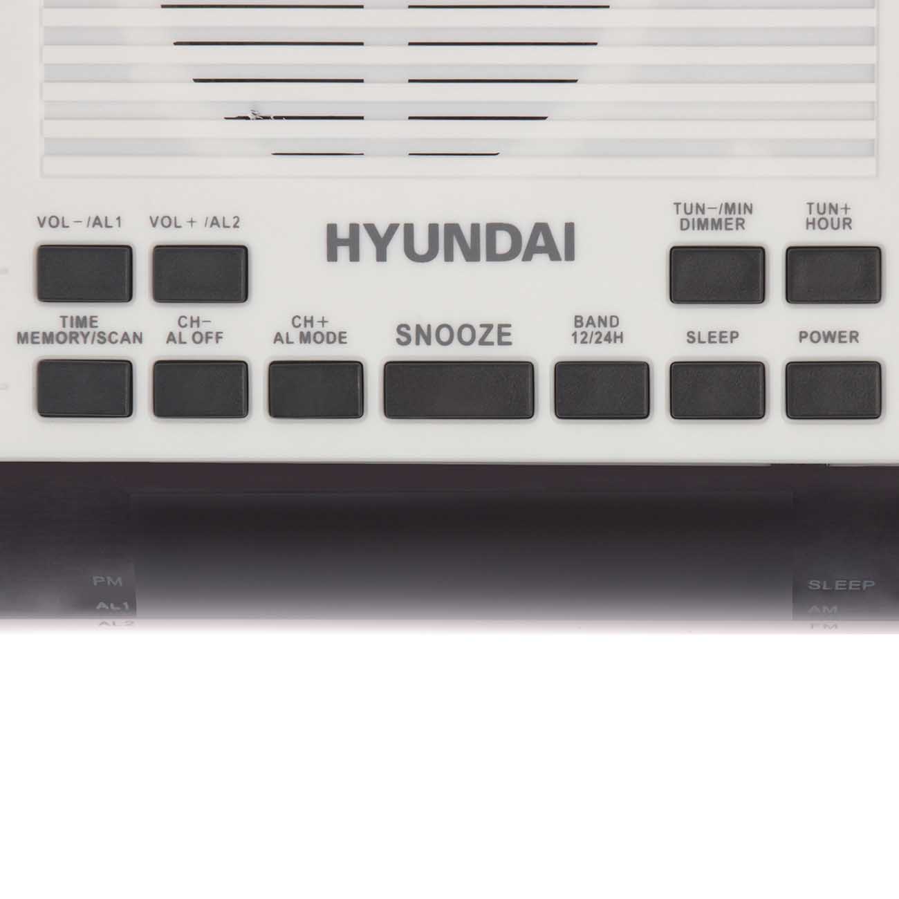 Радио-часы Hyundai H-RCL100