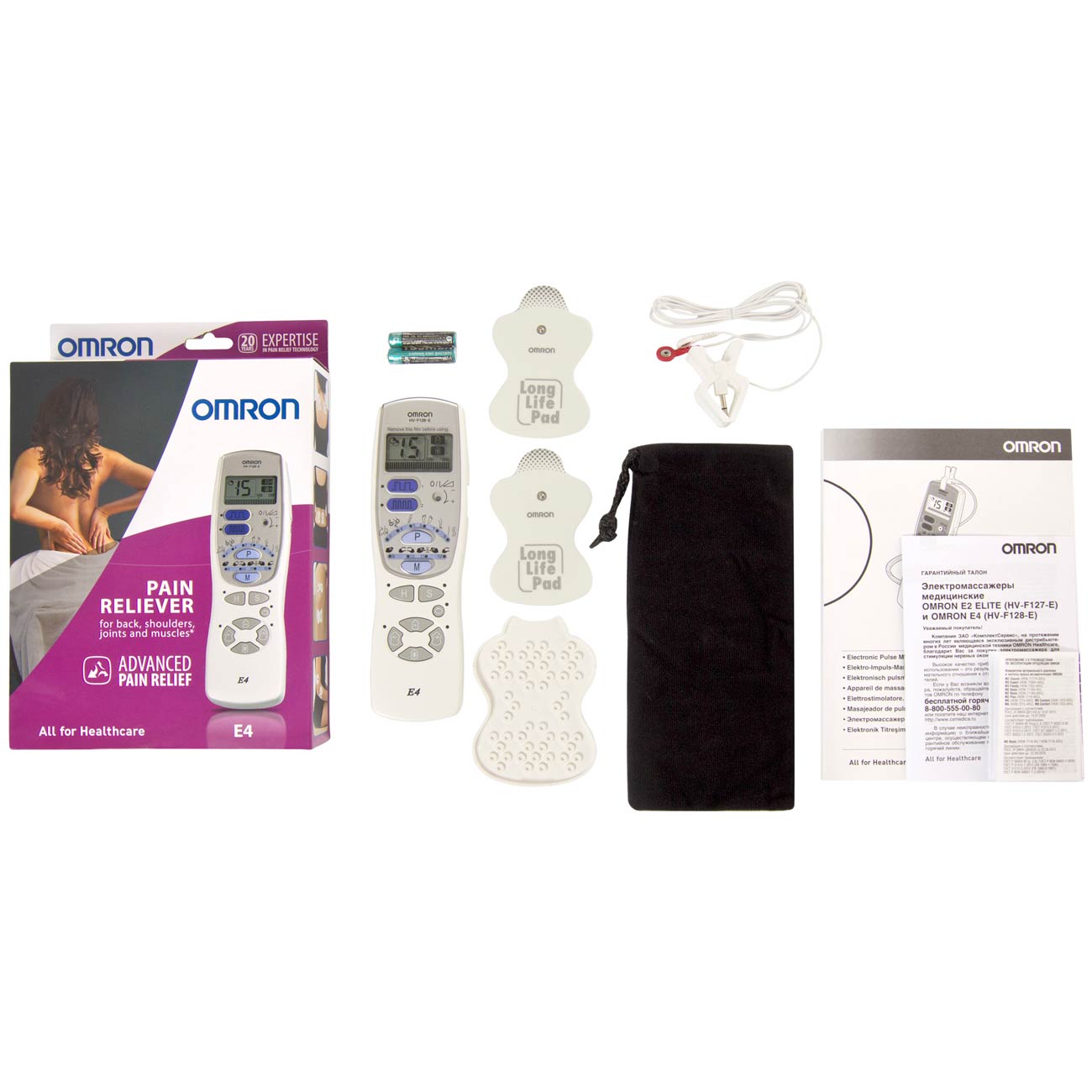 Миостимулятор OMRON E4 (HV-F128-E)