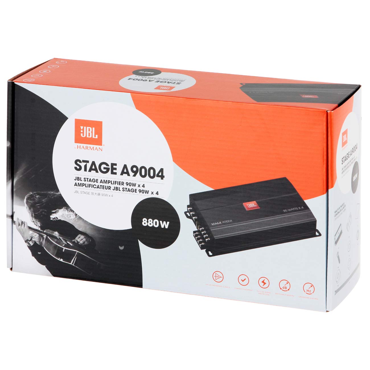 Автомобильный усилитель (многоканальный) JBL Stage A9004