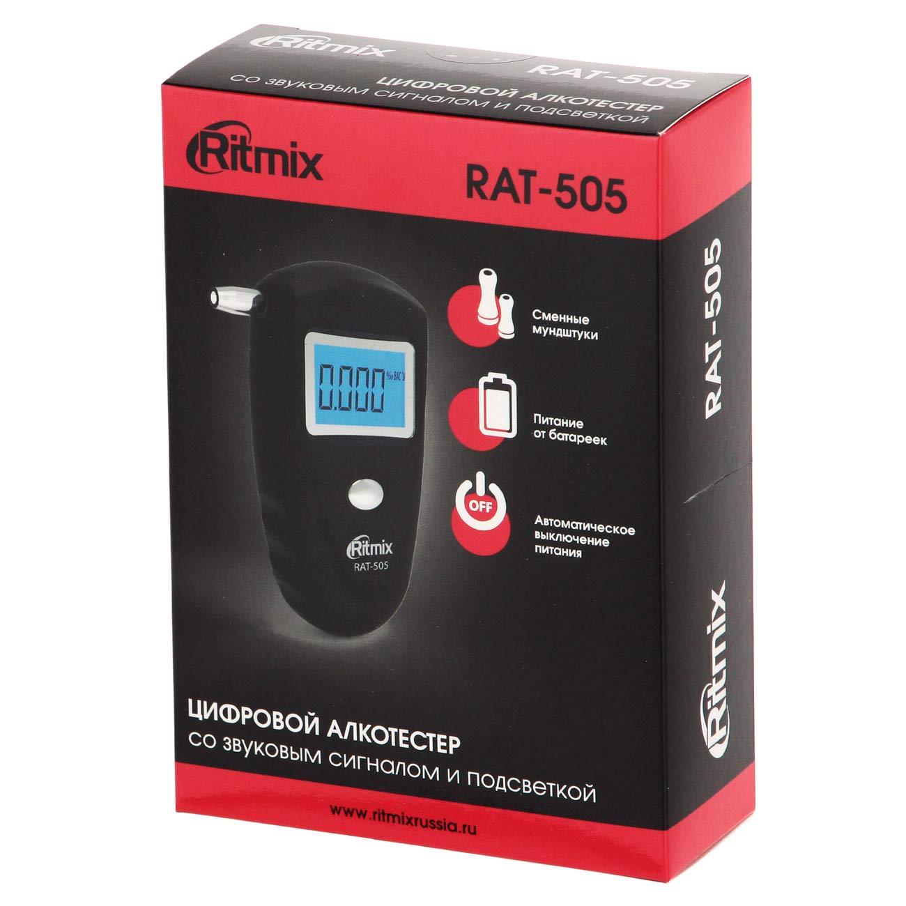 Алкотестер Ritmix RAT-505