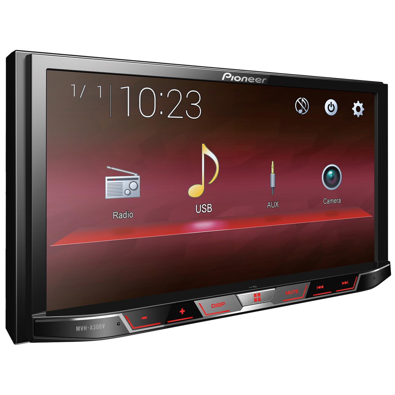 USB-Автомагнитола c встроенным монитором Pioneer MVH-A300V