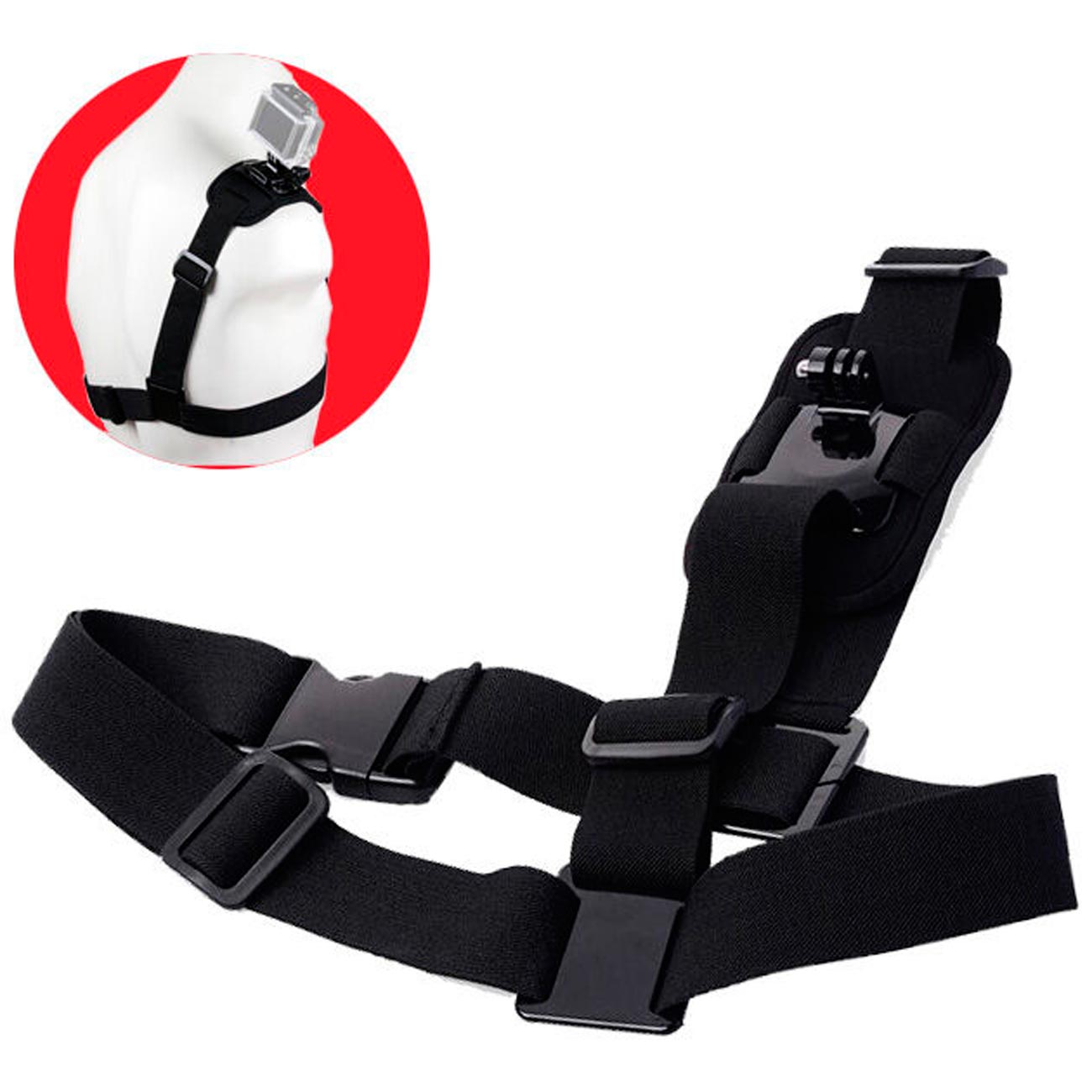 Крепление на грудь SJCAM Shoulder Harness Mount