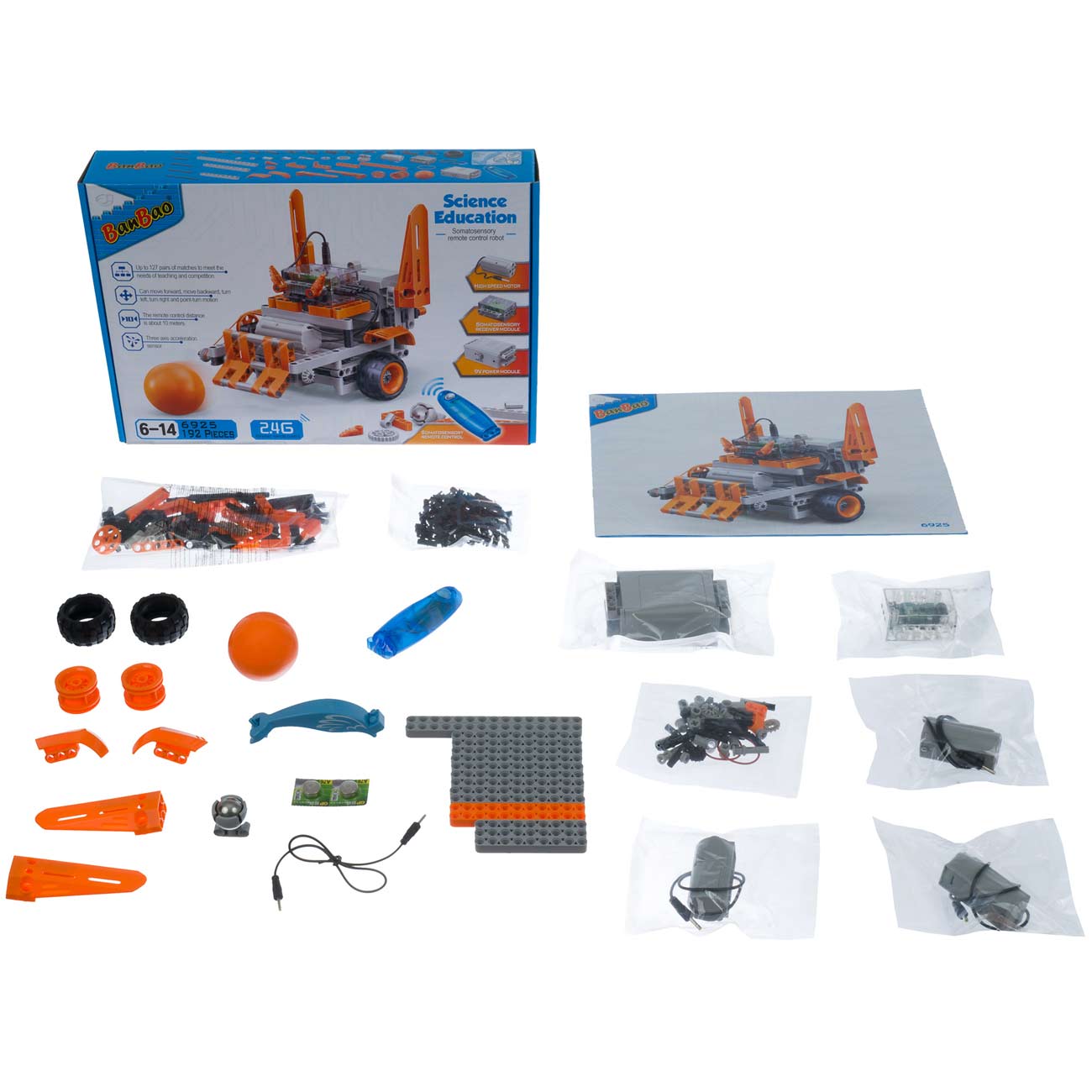 Радиоуправляемая модель-конструктор Banbao 6925