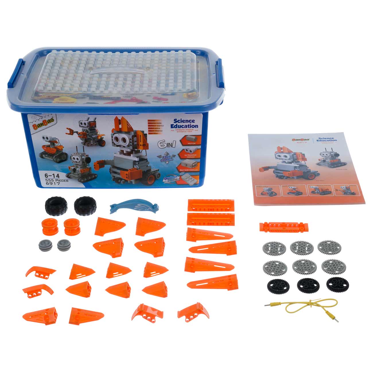 Радиоуправляемая модель-конструктор Banbao 6917