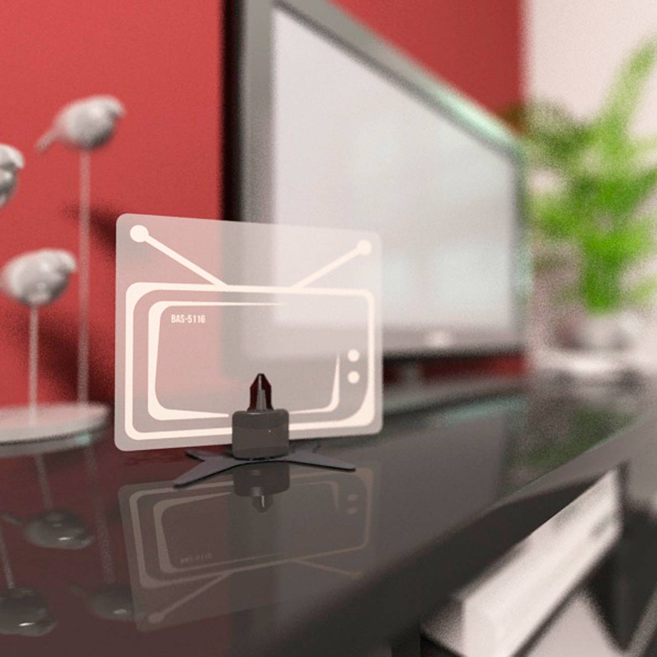 Антенна телевизионная комнатная Рэмо BAS-5116-DX Рекорд