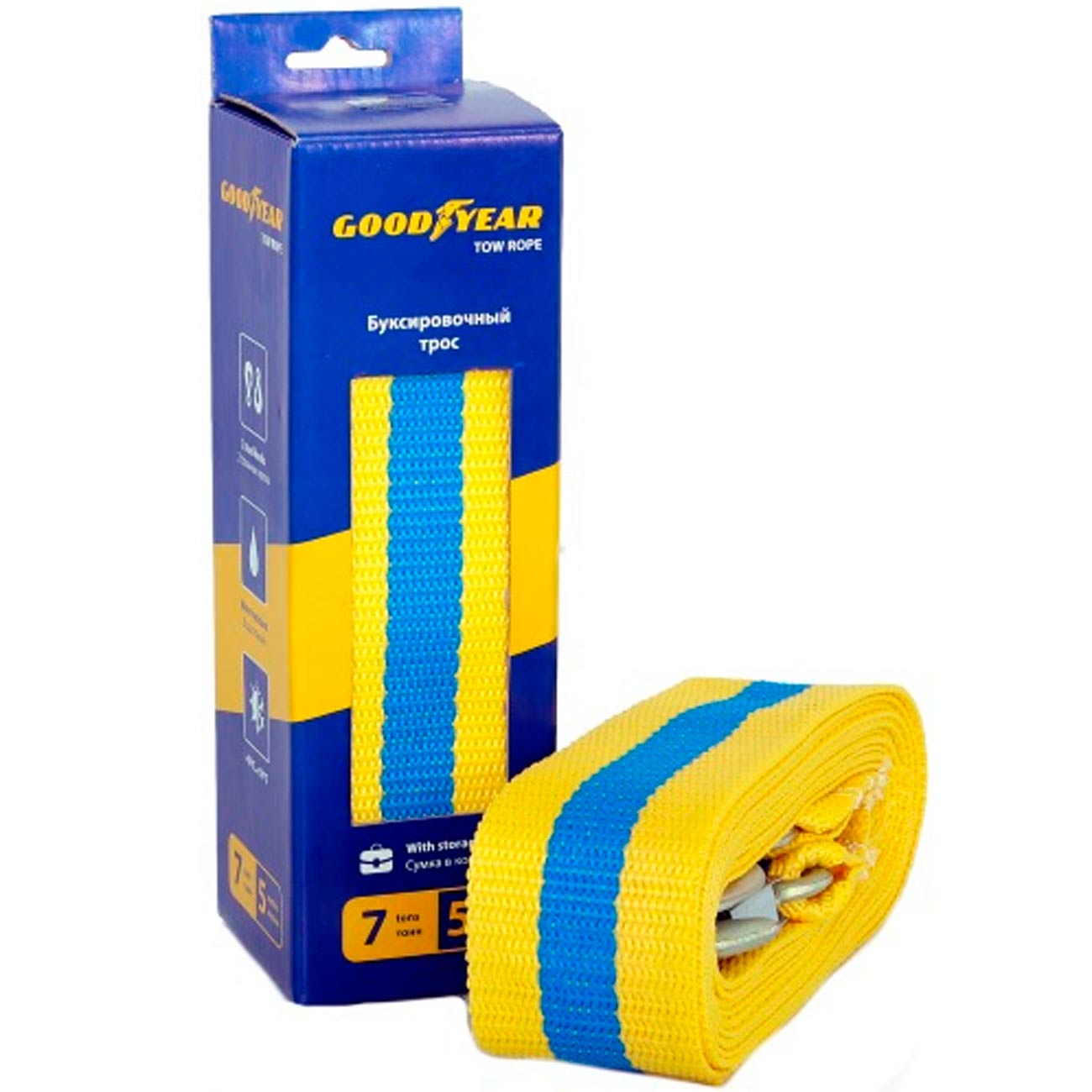 Трос Goodyear 7 тонн