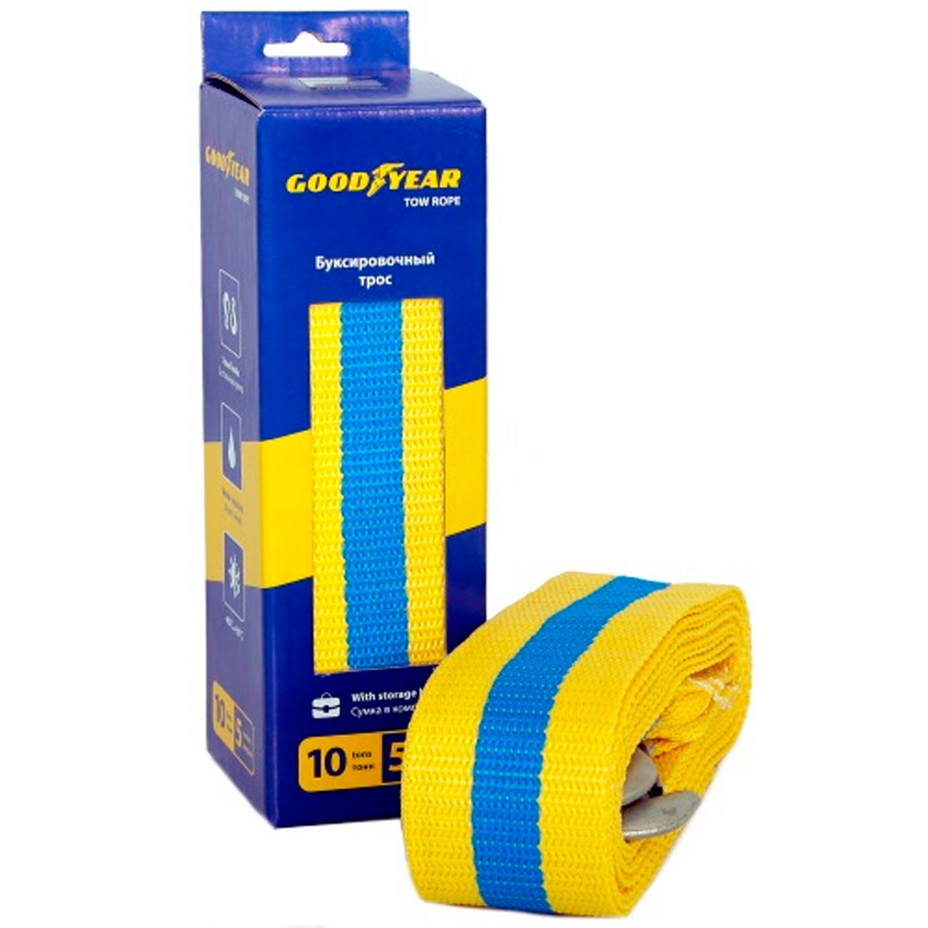 Трос Goodyear 10 тонн