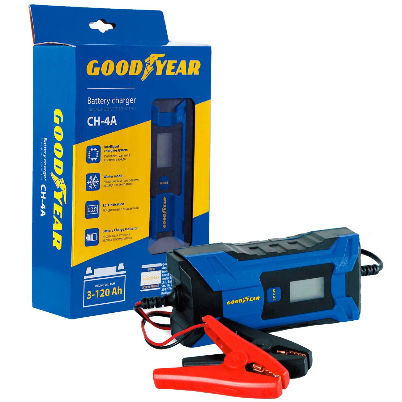 Зарядное устройство Goodyear GY003001 (CH-4A)