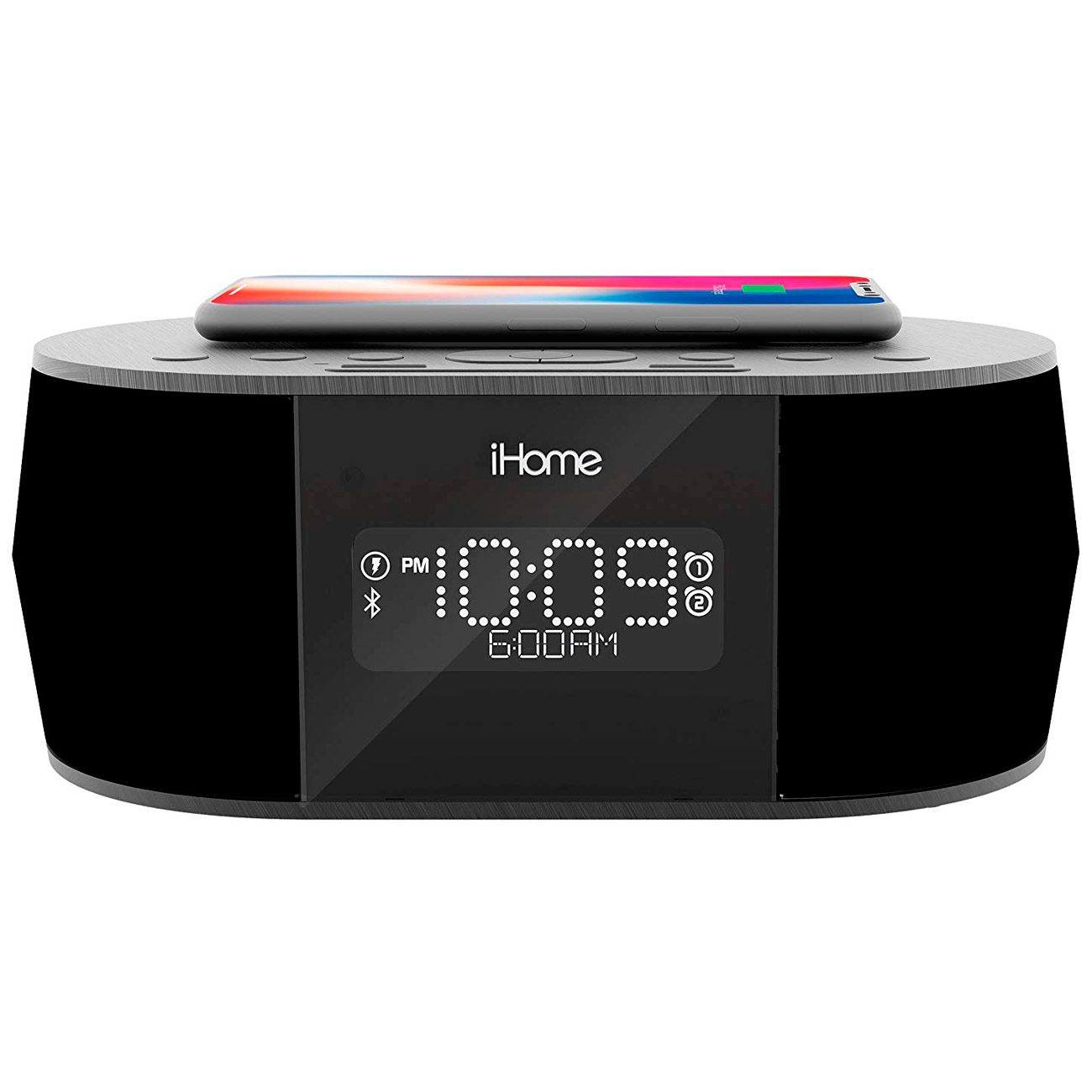 Беспроводная акустика iHome iBTW38 Dark Grey Metallic фото