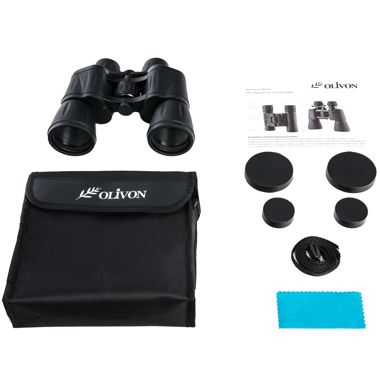 Бинокль Olivon 10-30x50