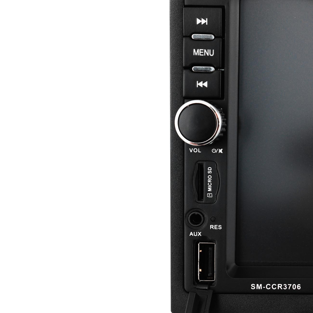 USB-Автомагнитола c встроенным монитором Soundmax SM-CCR3706