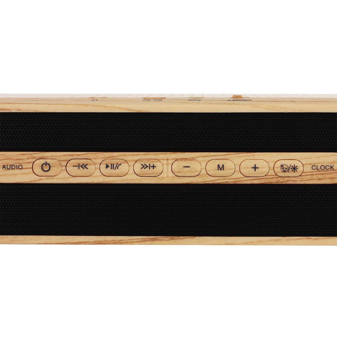 Радио-часы Telefunken TF-1701B Wood