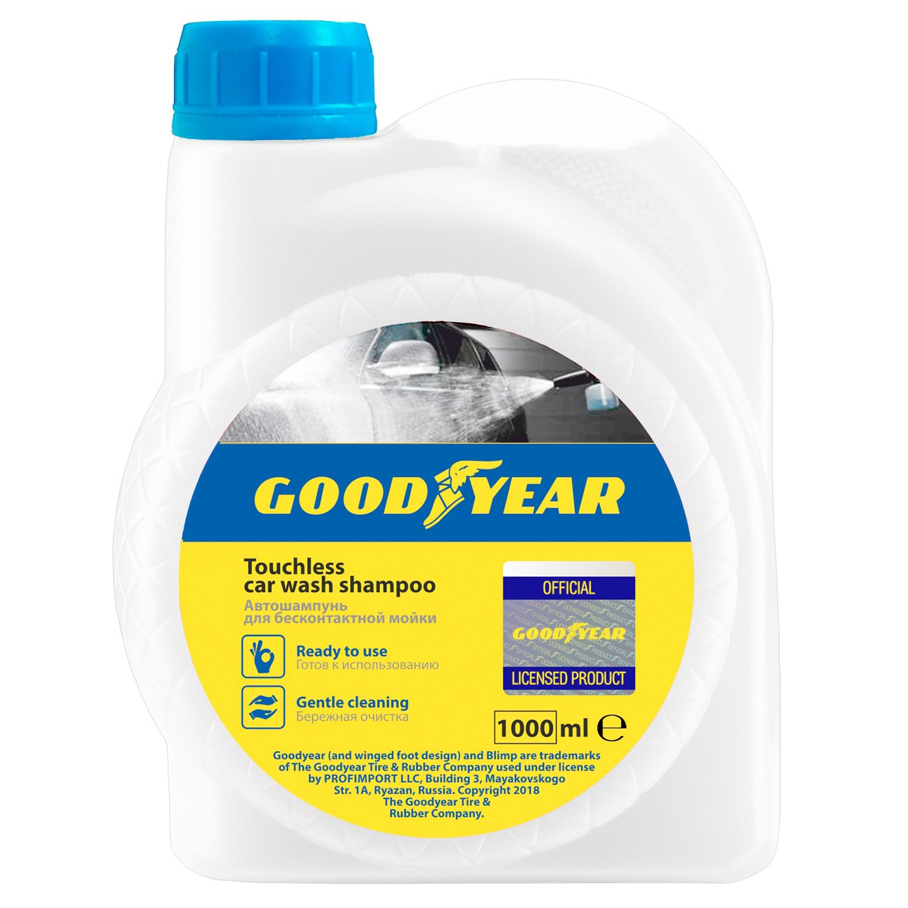 Автошампунь для бесконтактной мойки Goodyear GY000802 1 л