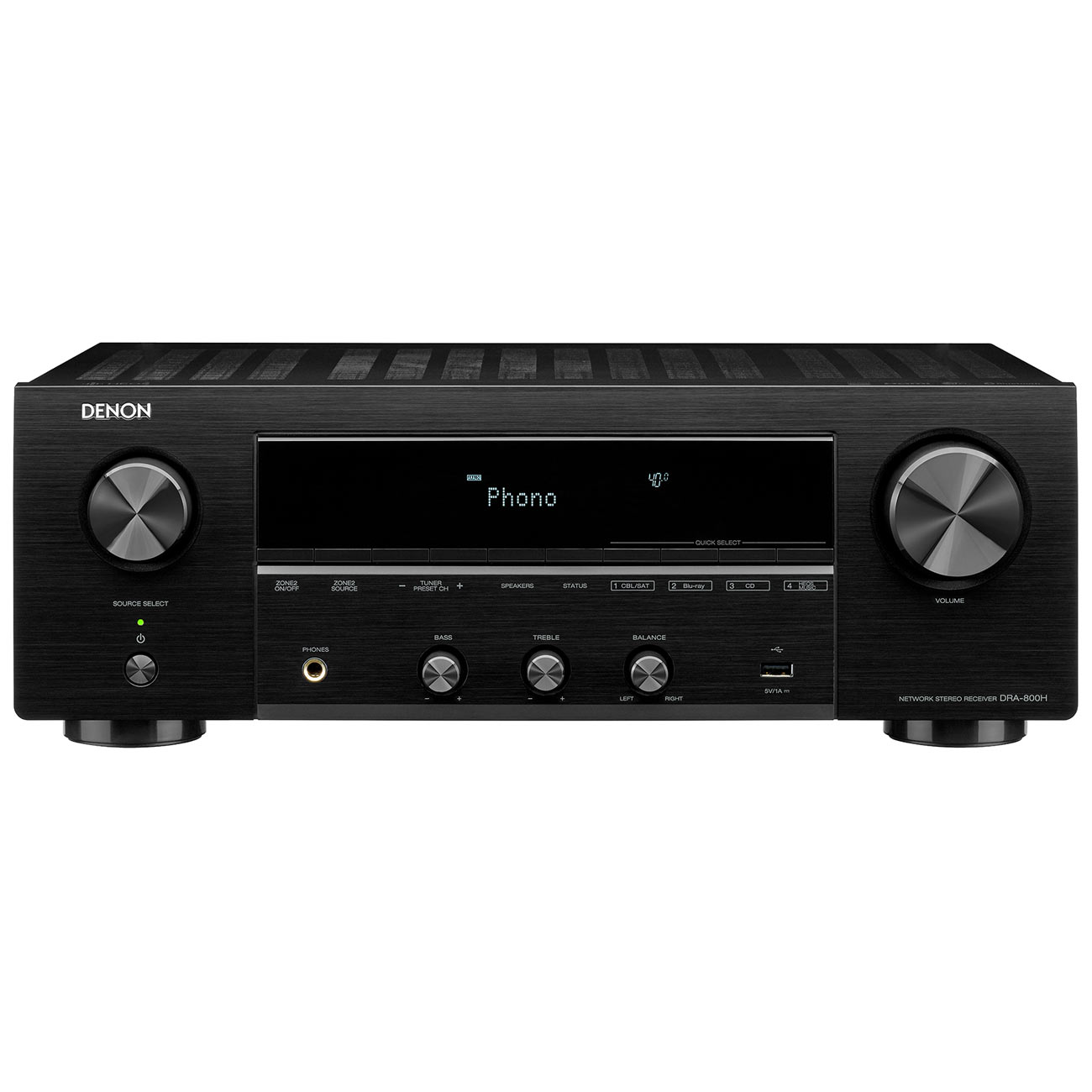 Ресивер Denon DRA-800H черный