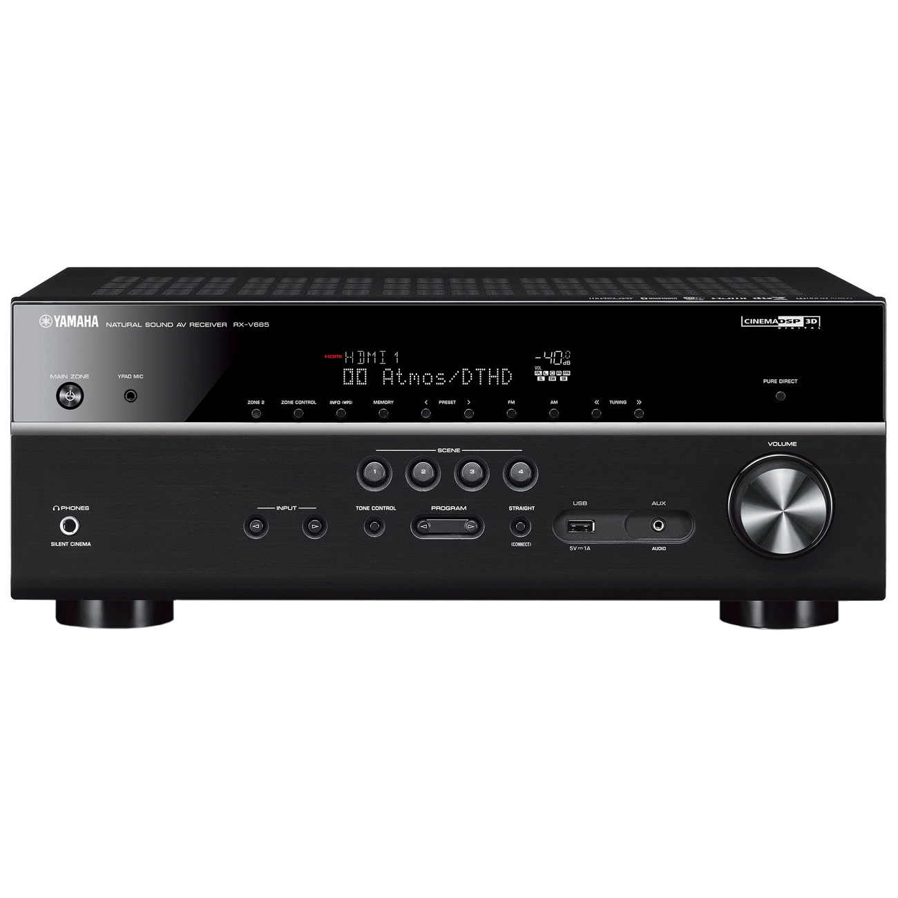 Ресивер Yamaha RX-V685 Black