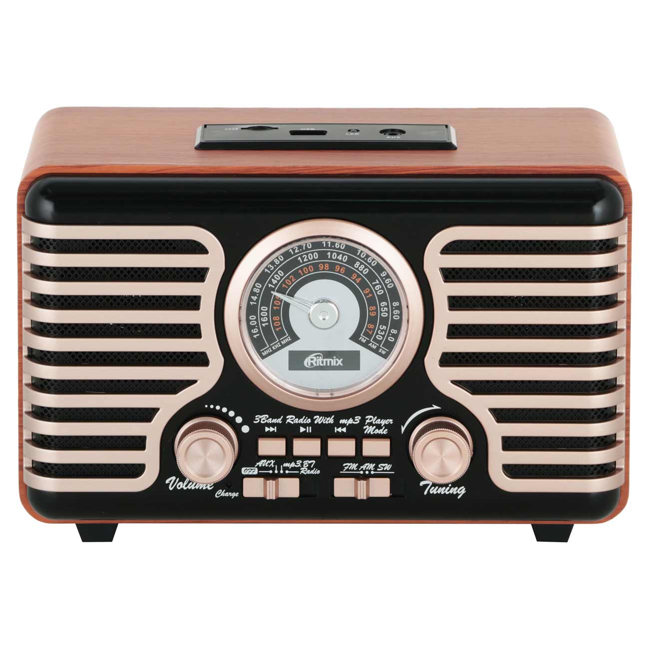 Радиоприемник Ritmix RPR-090 Gold