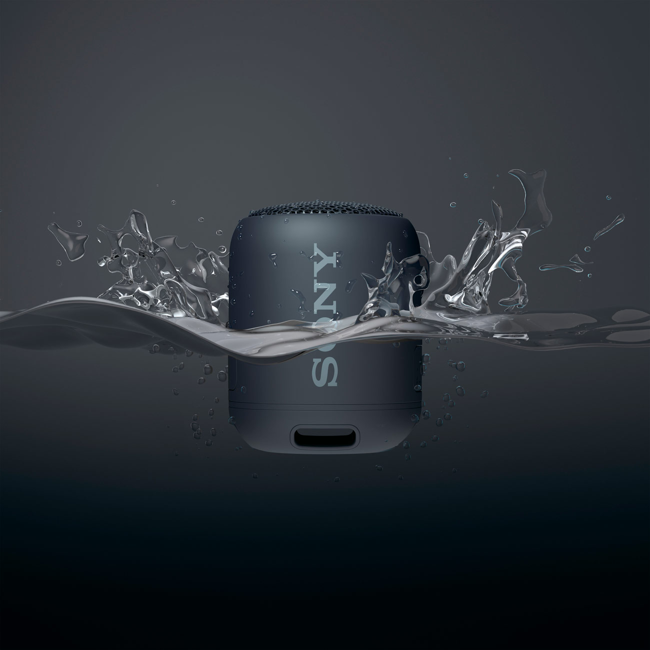 Беспроводная акустика Sony SRS-XB12 черный