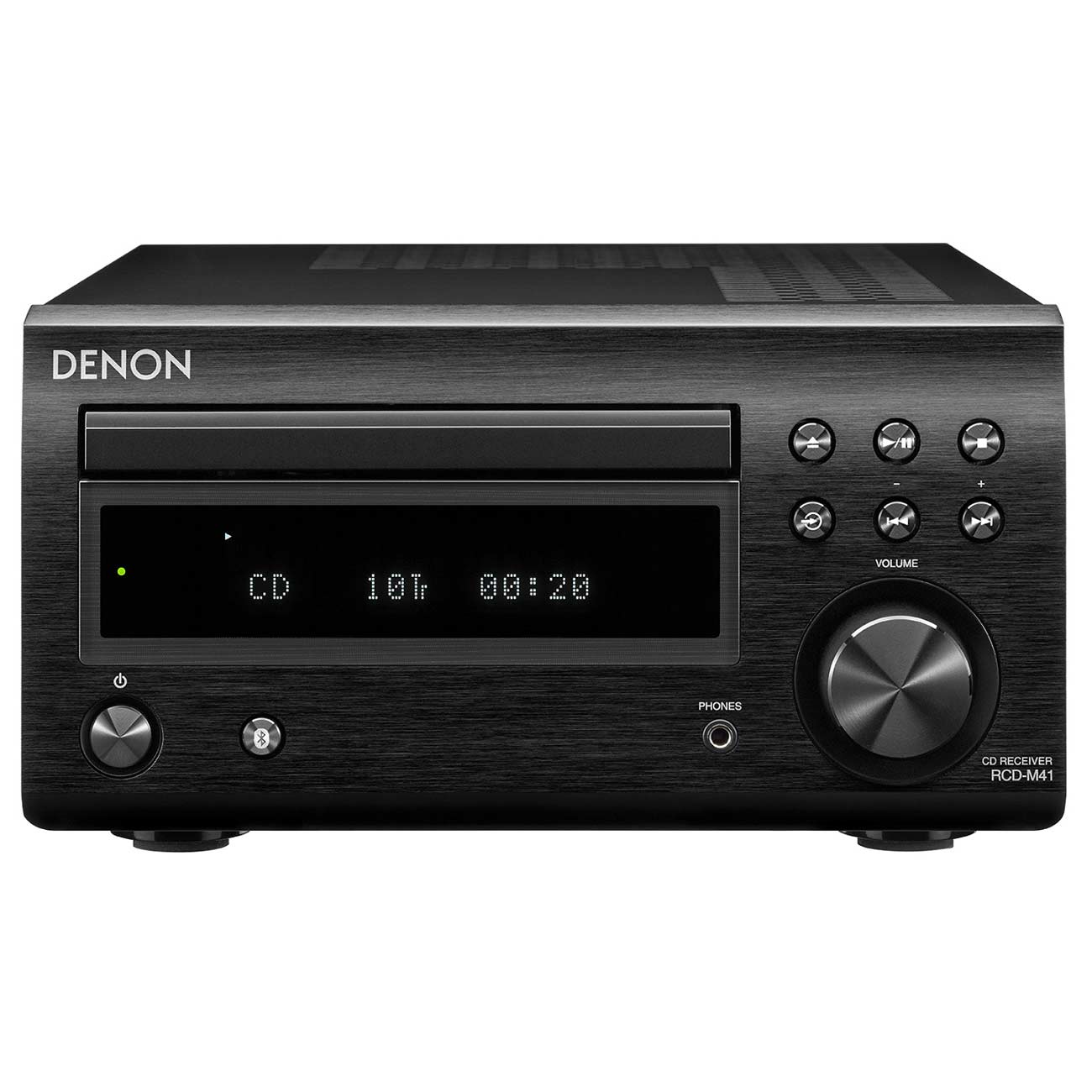 CD-плеер с ресивером Denon RCD-M41 черный фото