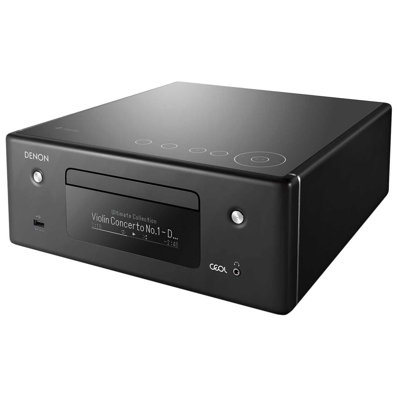 Сетевой CD-плеер с ресивером Denon RCD-N10 черный