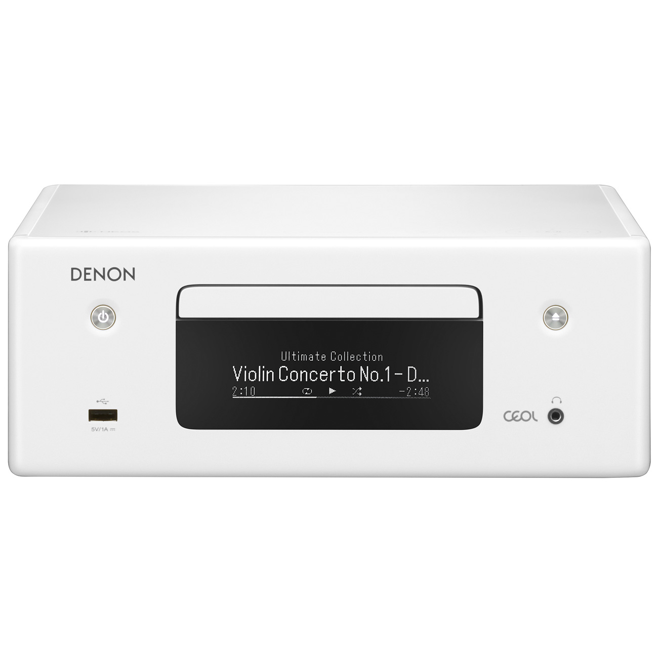 Сетевой CD-плеер с ресивером Denon RCD-N10 белый