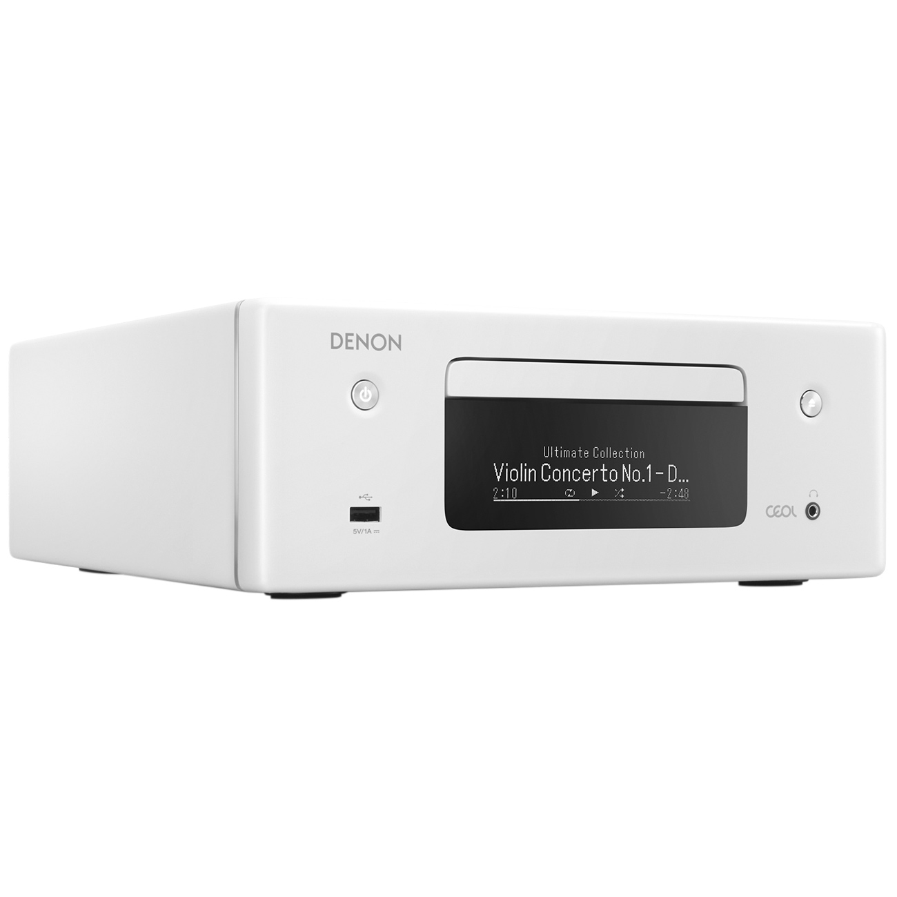 Сетевой CD-плеер с ресивером Denon RCD-N10 белый