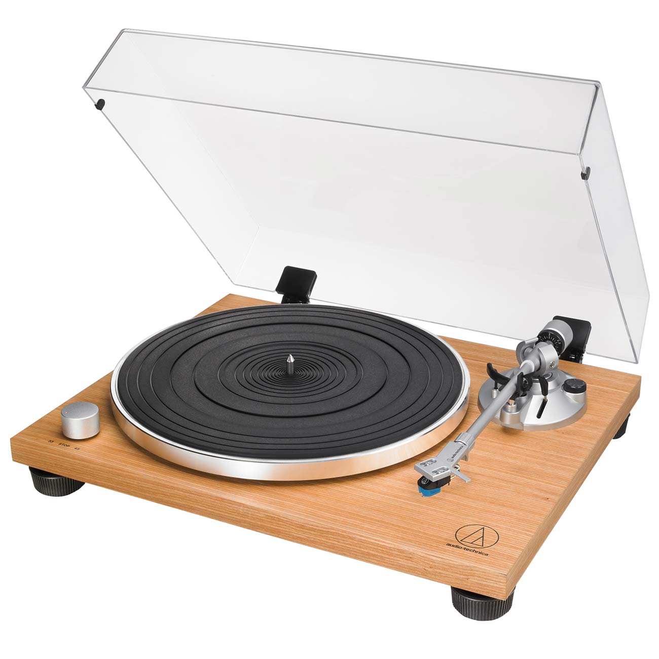 Виниловый проигрыватель Audio-Technica AT-LPW30 Teak (AT-LPW30TK)