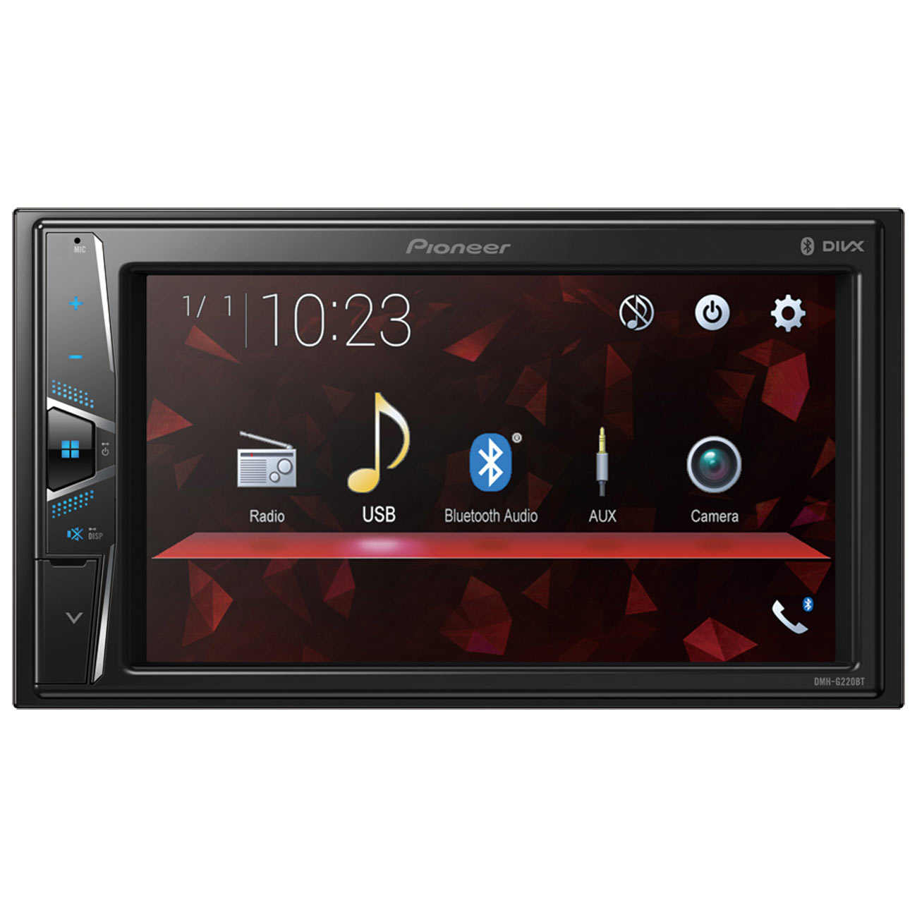 USB-Автомагнитола c встроенным монитором Pioneer DMH-G220BT