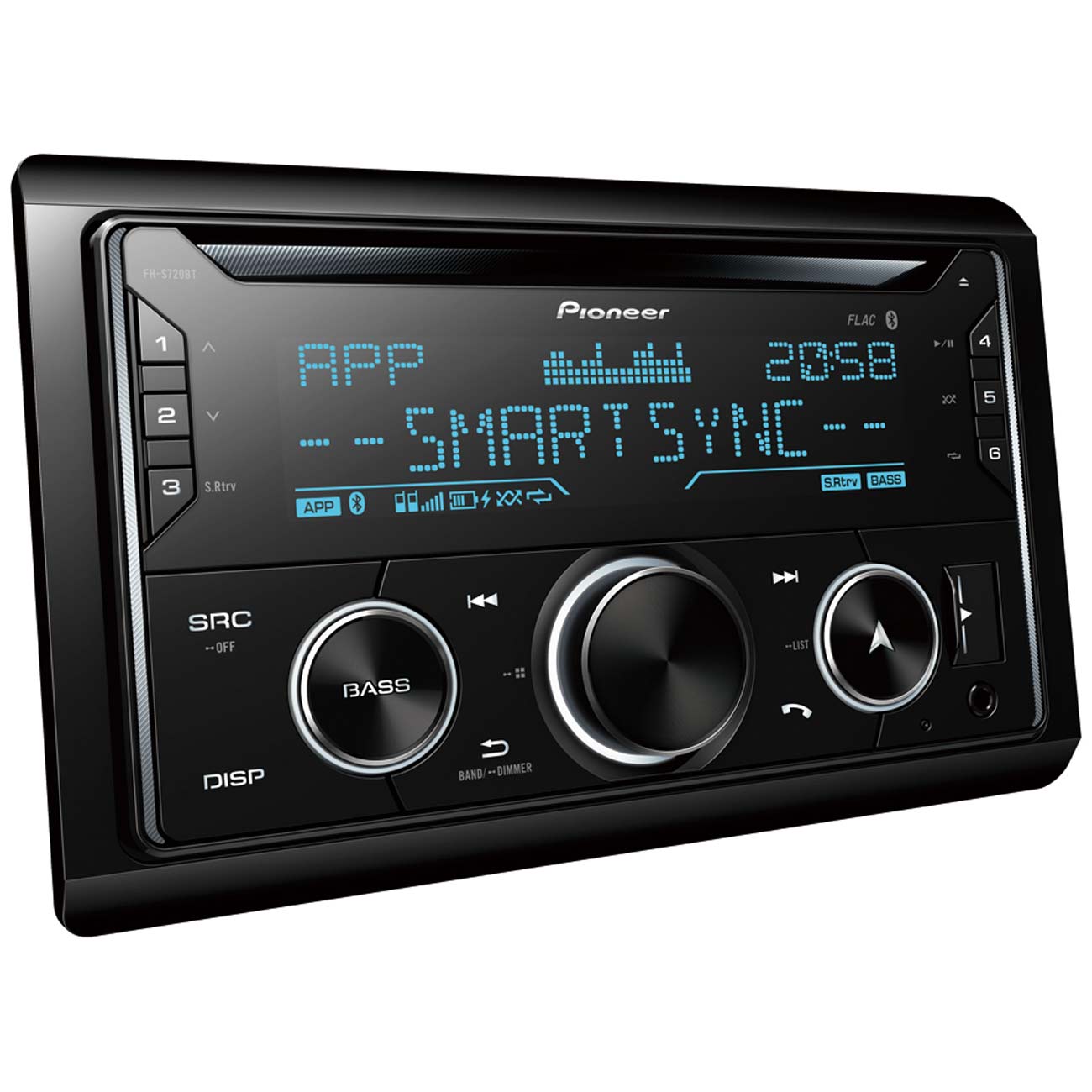 Автомобильная магнитола с CD MP3 Pioneer FH-S720BT