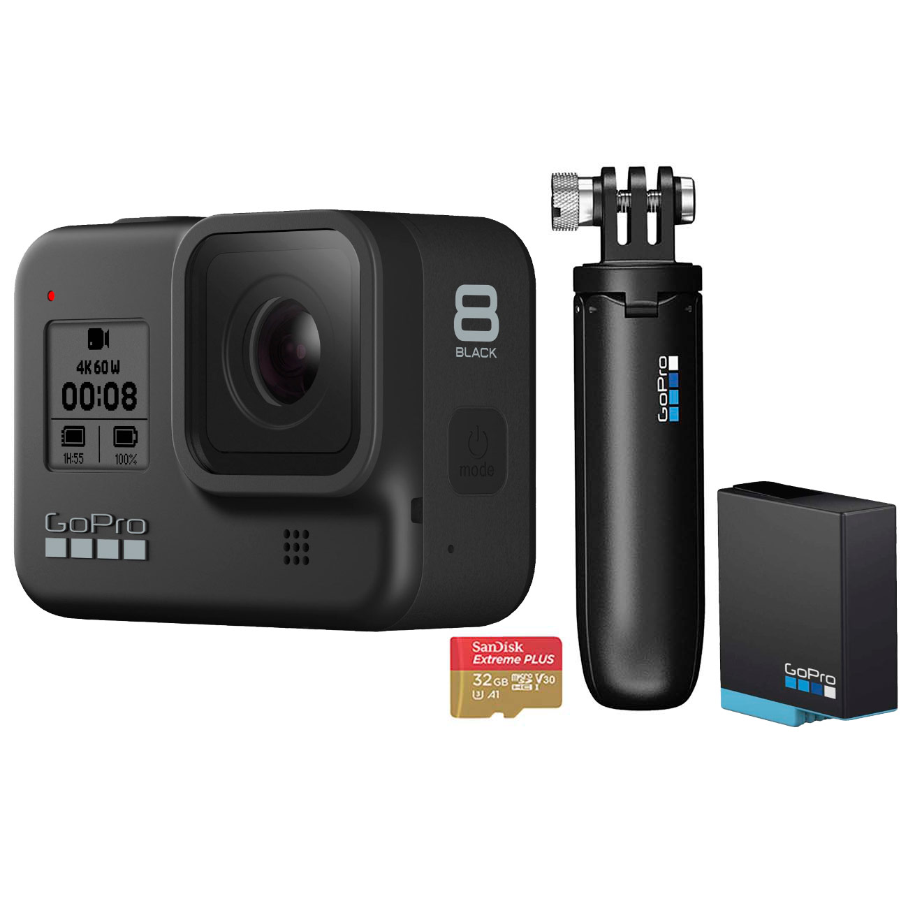 Видеокамера экшн GoPro HERO8 Black Special Bundle (CHDRB-801) фото