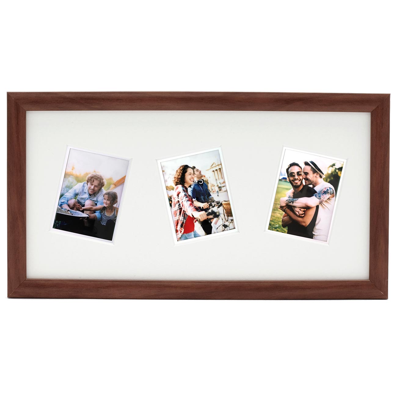 Рамка для фотографии Fujifilm INSTAX TRIPLE MINI APERTURE FRAME темный