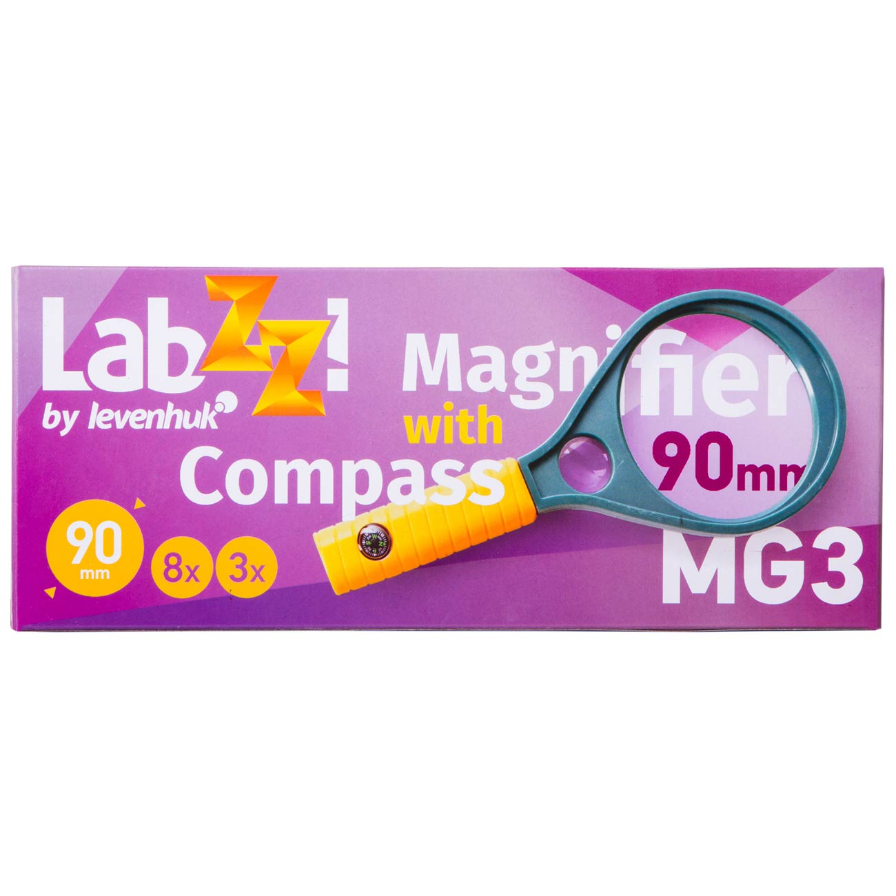 Лупа с компасом Levenhuk LabZZ MG3