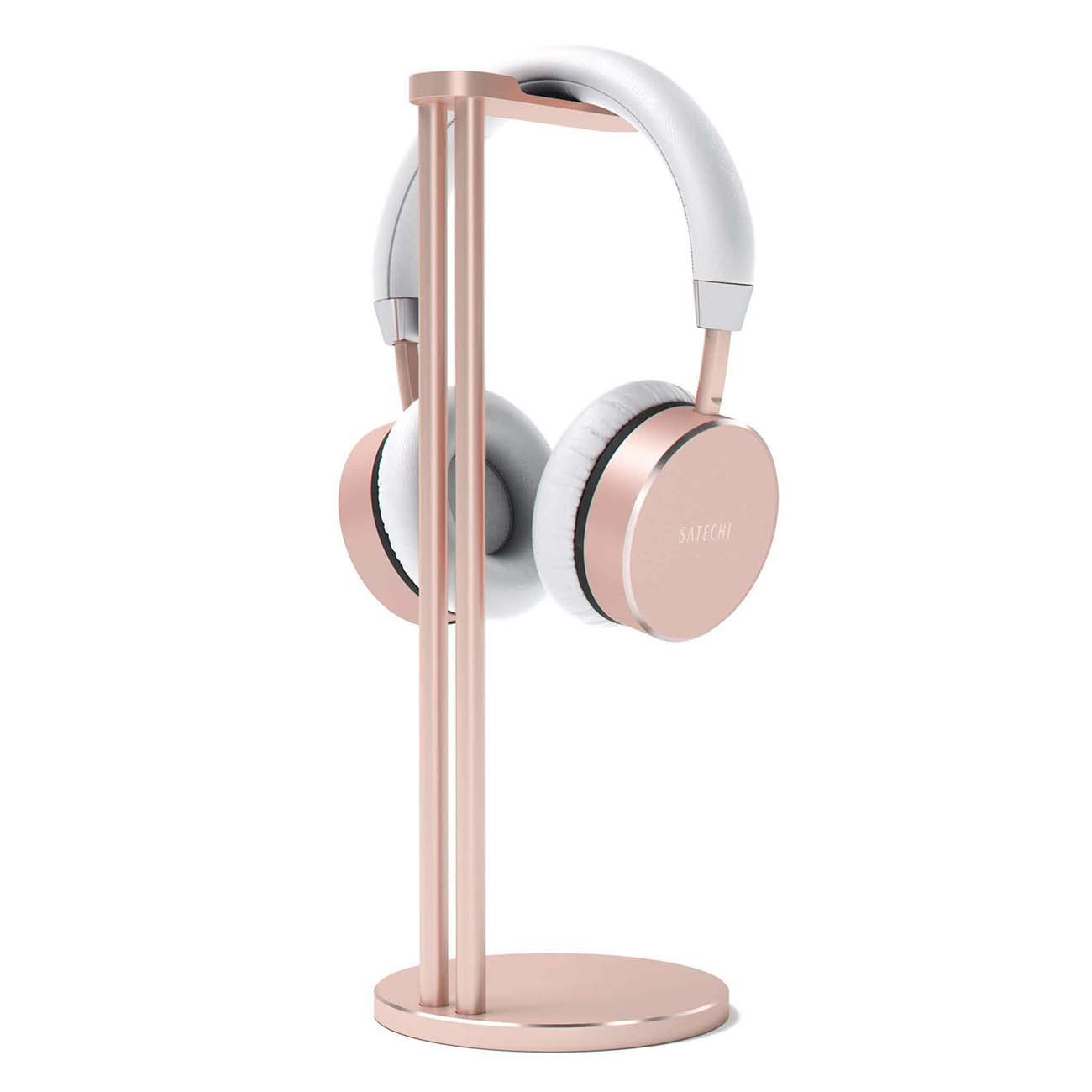 Подставка для наушников Satechi Aluminum Slim Headset Stand, розовое золото(ST-ALSHSR)