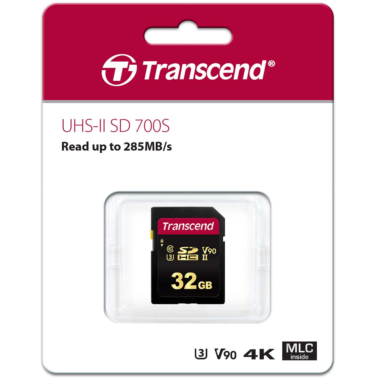 Карта памяти SDHC Transcend 32GB (TS32GSDC700S)