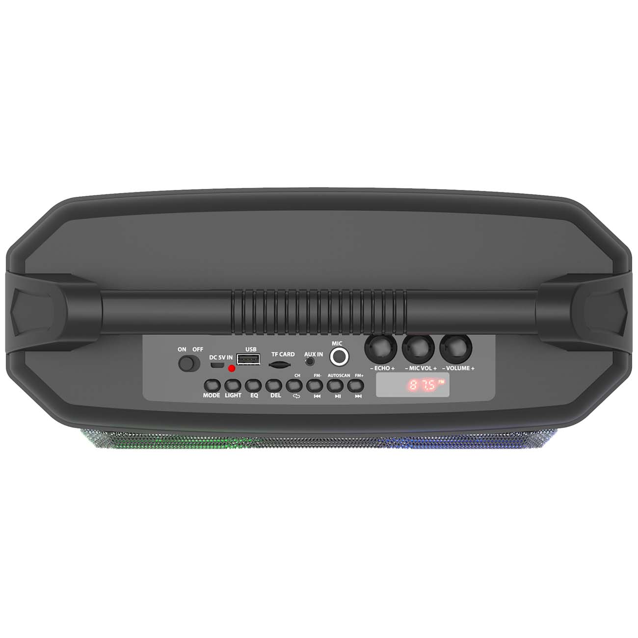 Магнитола Ritmix SP-610B Black