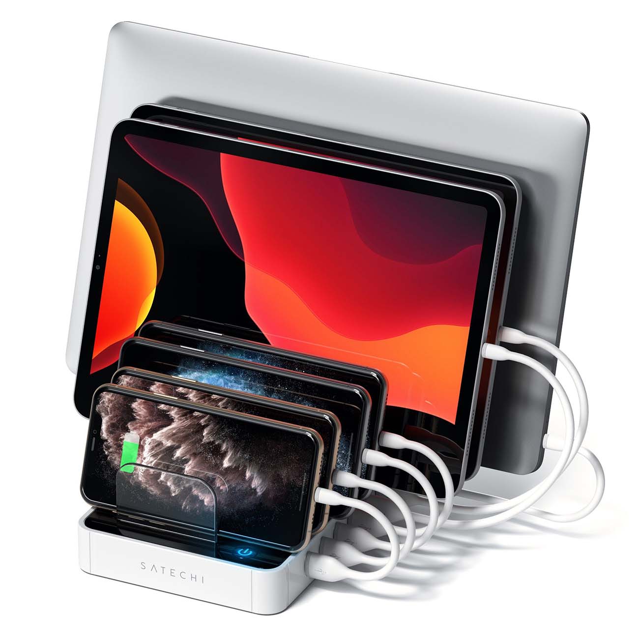 Зарядное устройство Satechi 7-Port USB Charging (ST-MCS7W)